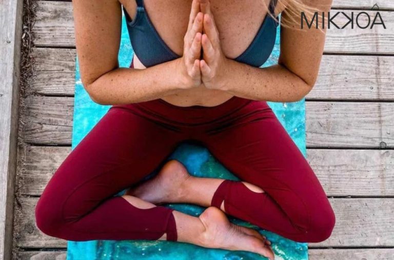 Travel light: a compact yoga mat for on-the-go practice