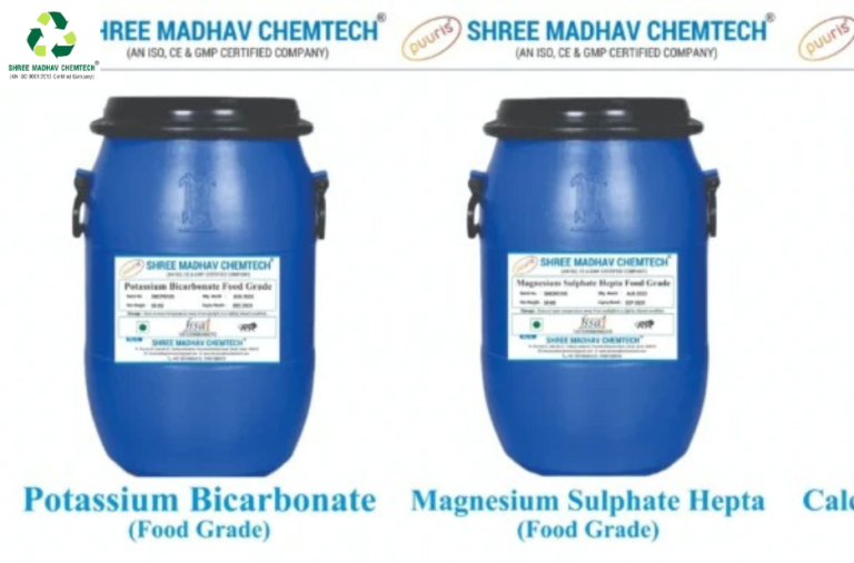 Premium food-grade calcium chloride dihydrate for safe processing