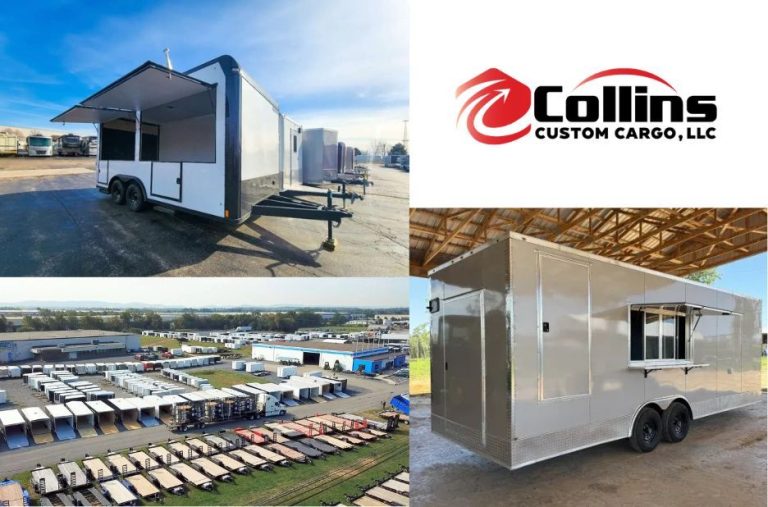 Hl 8.5 By 16 Custom Food Trailer | Collins Custom Cargo
